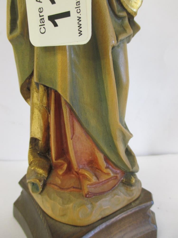 A carved wood Madonna by Anri of Italy - Image 3 of 7