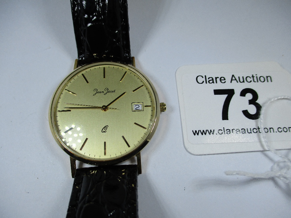 A gents 9ct gold cased wristwatch in unused condition - Image 9 of 9