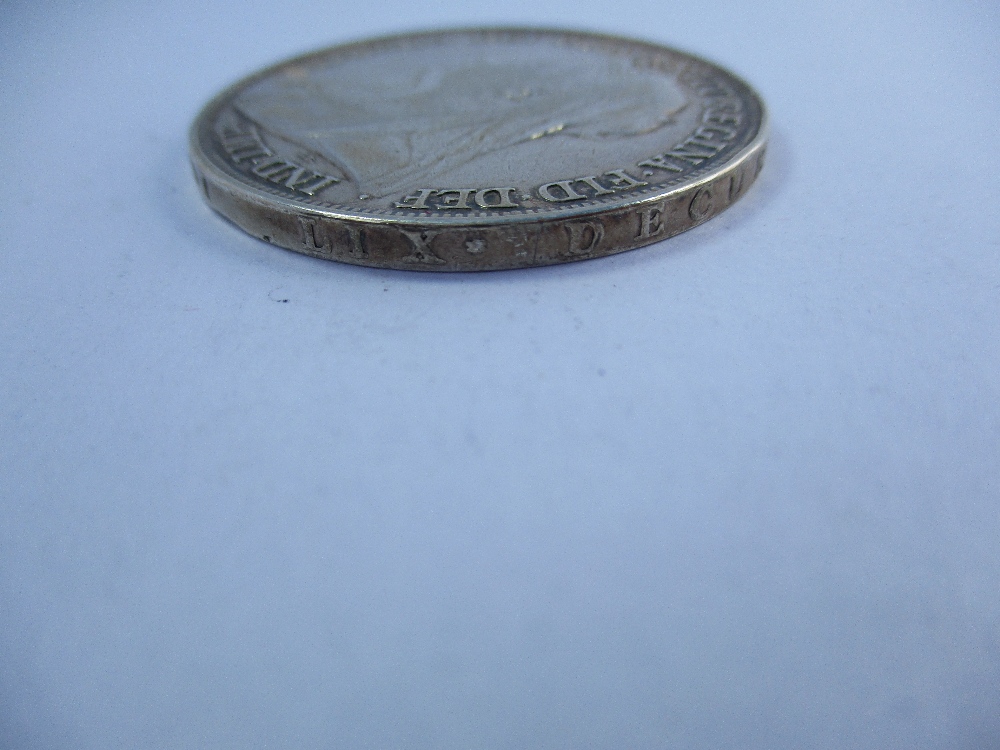 Two Victorian silver crowns, 1894 & 1895 and 1 other coin - Image 7 of 10