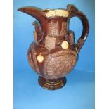 A rare Edward Bingham Castle Hedingham 'Essex' Jug