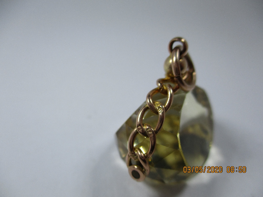 A 9ct gold albert chain with fittings, approx gold weight 13.5g - Image 7 of 8