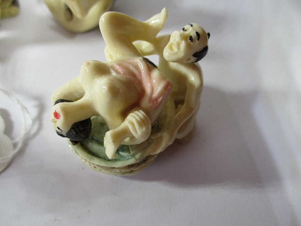 A parcel of vintage Chinese Erotica figures - Image 4 of 13