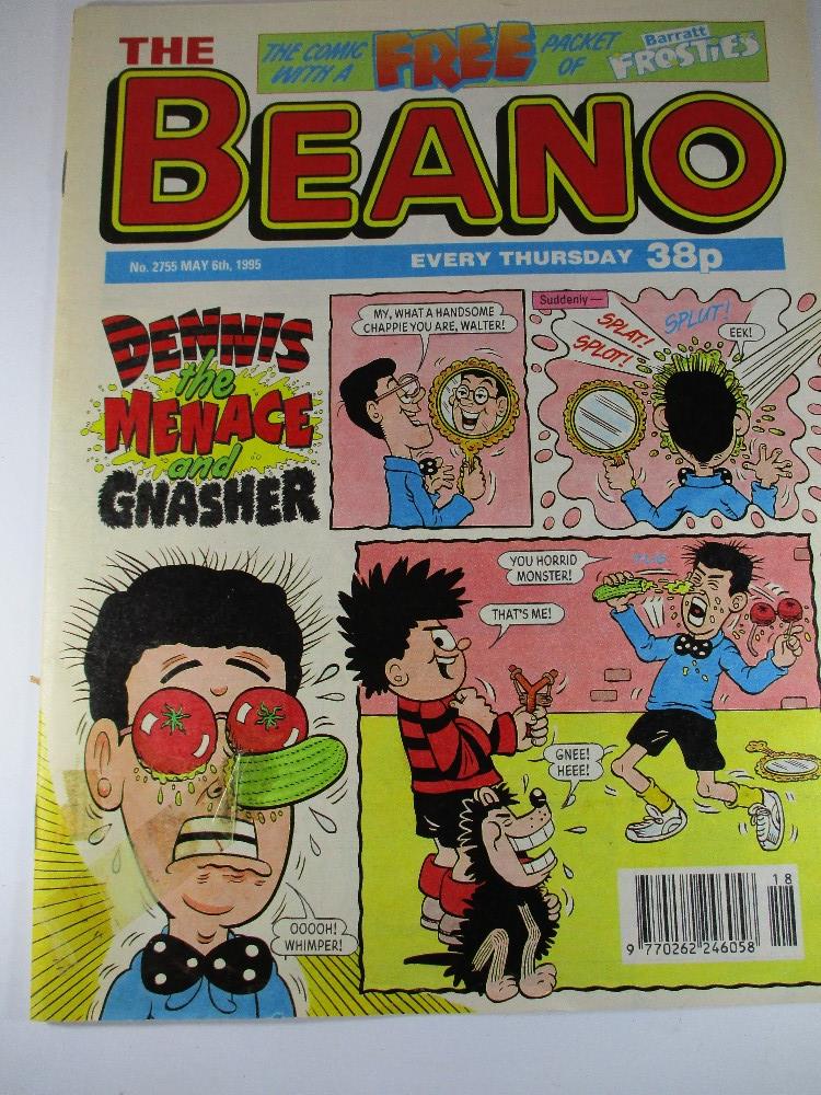 A 1945 Beano comic in excellent condition and 5 other later comics - Image 7 of 11