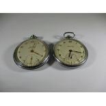 Two vintage Soviet Russian pocket watches