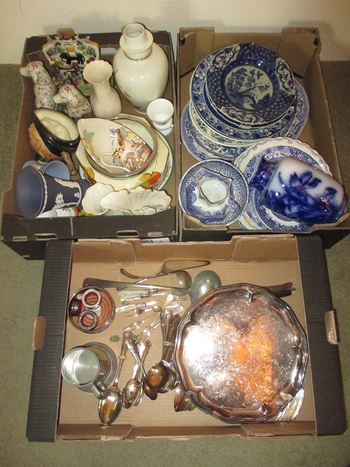 A large quantity of Victorian and later ceramics and general clearance items