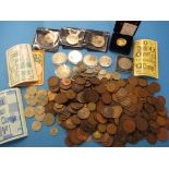 A quantity of mainly pre-decimal coins