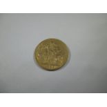 A Victorian full gold sovereign dated 1892