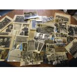 A large quantity of WWII and later military photographs