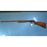 An early 20th century BSA Long tom .177 calibre air rifle