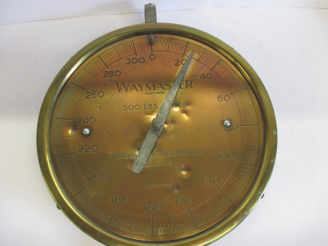 A Sydney Smith & Sons 650LBS. Gauge and a Waymaster 300LBS scale gauge - Image 9 of 11