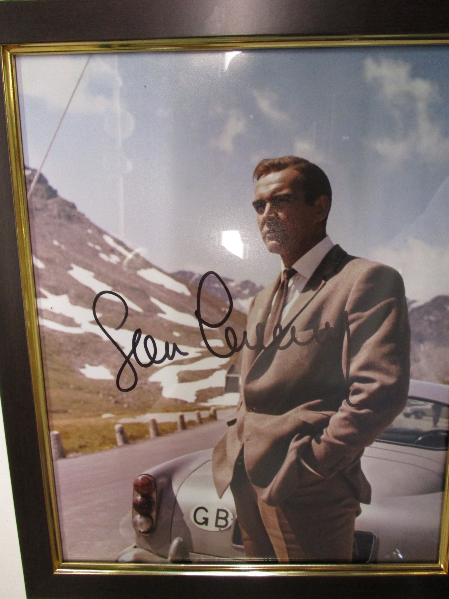 A Sean Connery as James Bond autographed photo with certificate of authenticity - Image 3 of 5