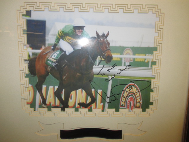 A quantity of horse racing pictures, most autographed - Image 3 of 9