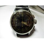 A WWII Officer's German URANIA watch by A. Huber 35mm all original