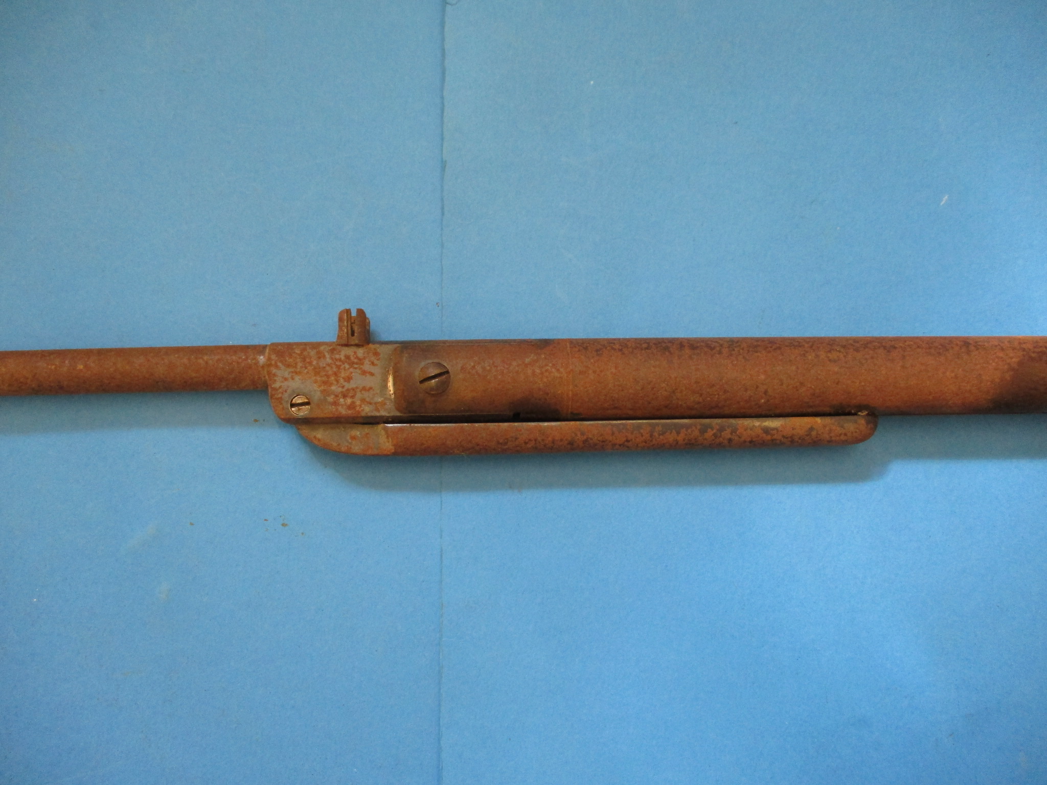 An early 20th century BSA Long tom .177 calibre air rifle - Image 4 of 9