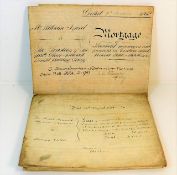 Two 19thC. vellum indentures