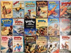 Approx. 44 Biggles books by Capt. W. E. Johns, 27