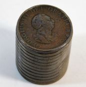 A George III coin box