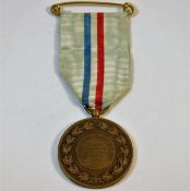 A 19thC. French Alliance medal