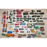 A quantity of mostly vintage Dinky & Lesney playwo