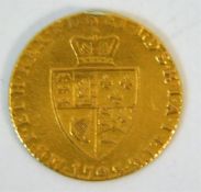 A 1793 George III guinea 4.2g