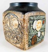 A Troika pottery marmalade jar by Jane Fitzgerald