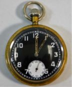 A Bravingtons military pocket watch