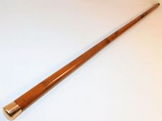 A Briggs of London malacca cane once owned by controversial Titanic disaster survivor Sir. Cosmo Duf