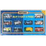 A boxed Matchbox diecast set