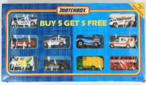 A boxed Matchbox diecast set