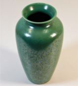 A Poole pottery Calypso finish iridescent vase 8in