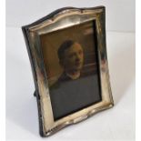 A W. J. Myatt & Co. Birmingham silver photo frame