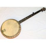 A vintage The Windsor Monarch banjo