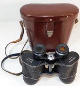 A pair of Jenoptem 10x50 binoculars with Veb Carl