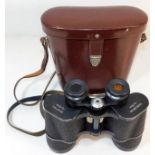 A pair of Jenoptem 10x50 binoculars with Veb Carl