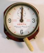 A Zenith racing car dashboard lap timer