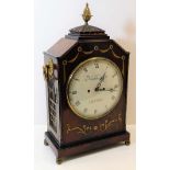 A Regency period early 19thC. bracket clock by Nen