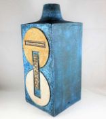 A Troika pottery lamp base by Louise Jinks 14in hi