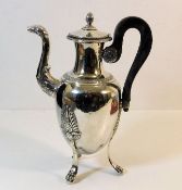 A c.1820 French 0.950 silver Empire style footed c
