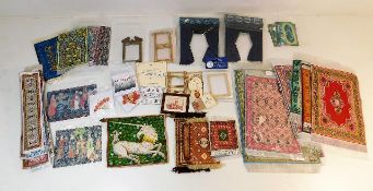 A quantity (approx. 38) of miniature dolls house r