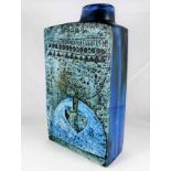 A Troika St. Ives pottery chimney vase by Anne Lew