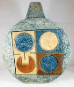 A Troika pottery lamp base by Penny Black 10.25in