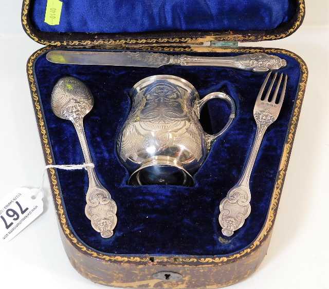 A Henry Wilkinson & Co. Sheffield cased silver chr