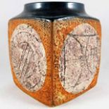 A Troika St Ives pottery marmalade jar by Marilyn Pascoe 3.5in high