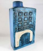 A Troika St. Ives pottery chimney vase by Marliyn