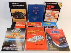 Seven books relating to motor car repairs & restor