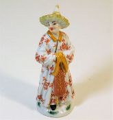 A fine Meissen porcelain oriental figure 5in tall