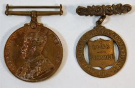 Police medals awarded to Arthur Watson including a