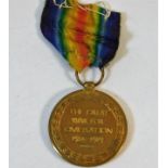 A single WW1 medal 11306 Pte. W. H. Cook R. Fus