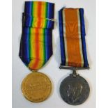A WW1 medal set awarded to 2876 DUR. F. Barclay R.