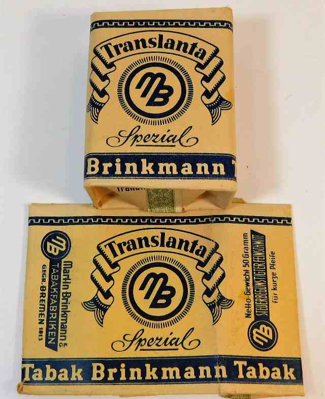 A full pack of Third Reich Nazi Germany Brinkman t